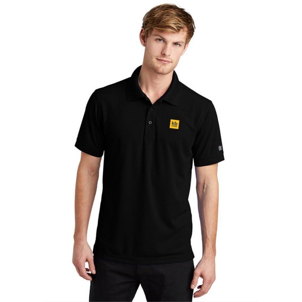 ogio kb home black mens polo Short Sleeve Xl